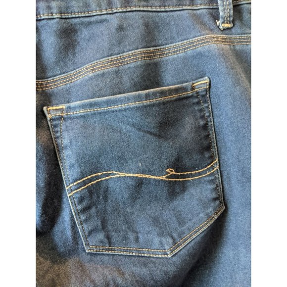 Lee Easy Fit Blue Straight Leg Denim Jeans Size 20 - Picture 4 of 5